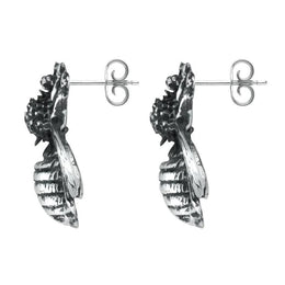 Sterling Silver Bee Stud Earrings E2450