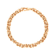 18ct Rose Gold Multi Link Handmade Bracelet C063BR