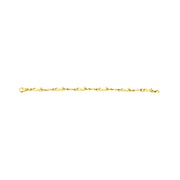 18ct Yellow Gold Cat Handmade Bracelet