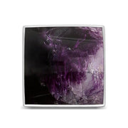 18ct White Gold Blue John Large Square Ring, R605_3