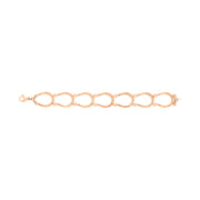 9ct Rose Gold Horseshoe Handmade Bracelet