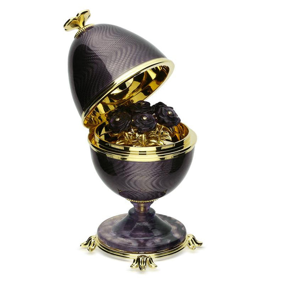 Faberge 18ct Yellow Gold Blue John Diamond Objet Limited Edition Number 1