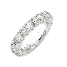 Picchiotti Xpandable 18ct White Gold 3.06ct Diamond Eternity Ring, RD85.