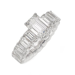 Picchiotti Xpandable 18ct White Gold 8.37ct Diamond Eternity Ring, RD92.