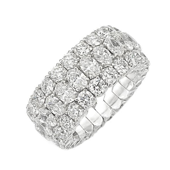 Picchiotti Xpandable Platinum 9.32ct Diamond Eternity Ring, PCH-262