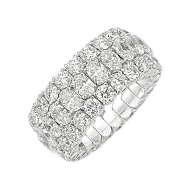 Picchiotti Xpandable Platinum 9.32ct Diamond Eternity Ring, PCH-262