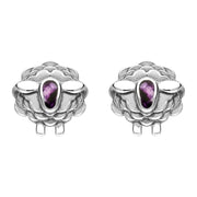 Sterling Silver Blue John Sheep Two Piece Set, S205