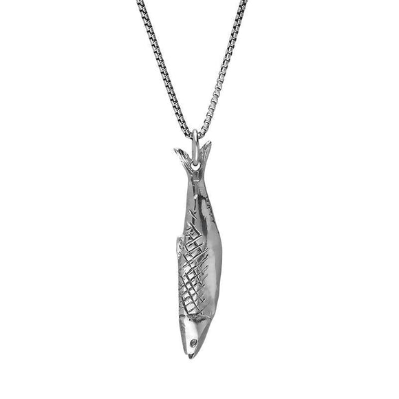 Sterling Silver Emma Stothard Silver Darling Petite Single Pendant, P3587.