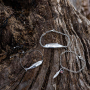 Sterling Silver Emma Stothard Silver Darling Petite Chain Link Bracelet, B1205.