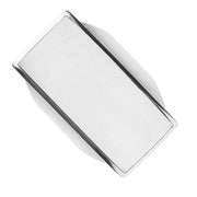 Sterling Silver Bauxite Large Oblong Ring R064