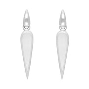 Sterling Silver Bauxite Toscana Pear Drop Earrings E1123