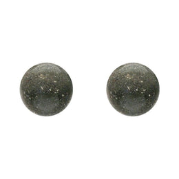 Sterling Silver Preseli Bluestone 8mm Ball Stud Earrings, E1345.